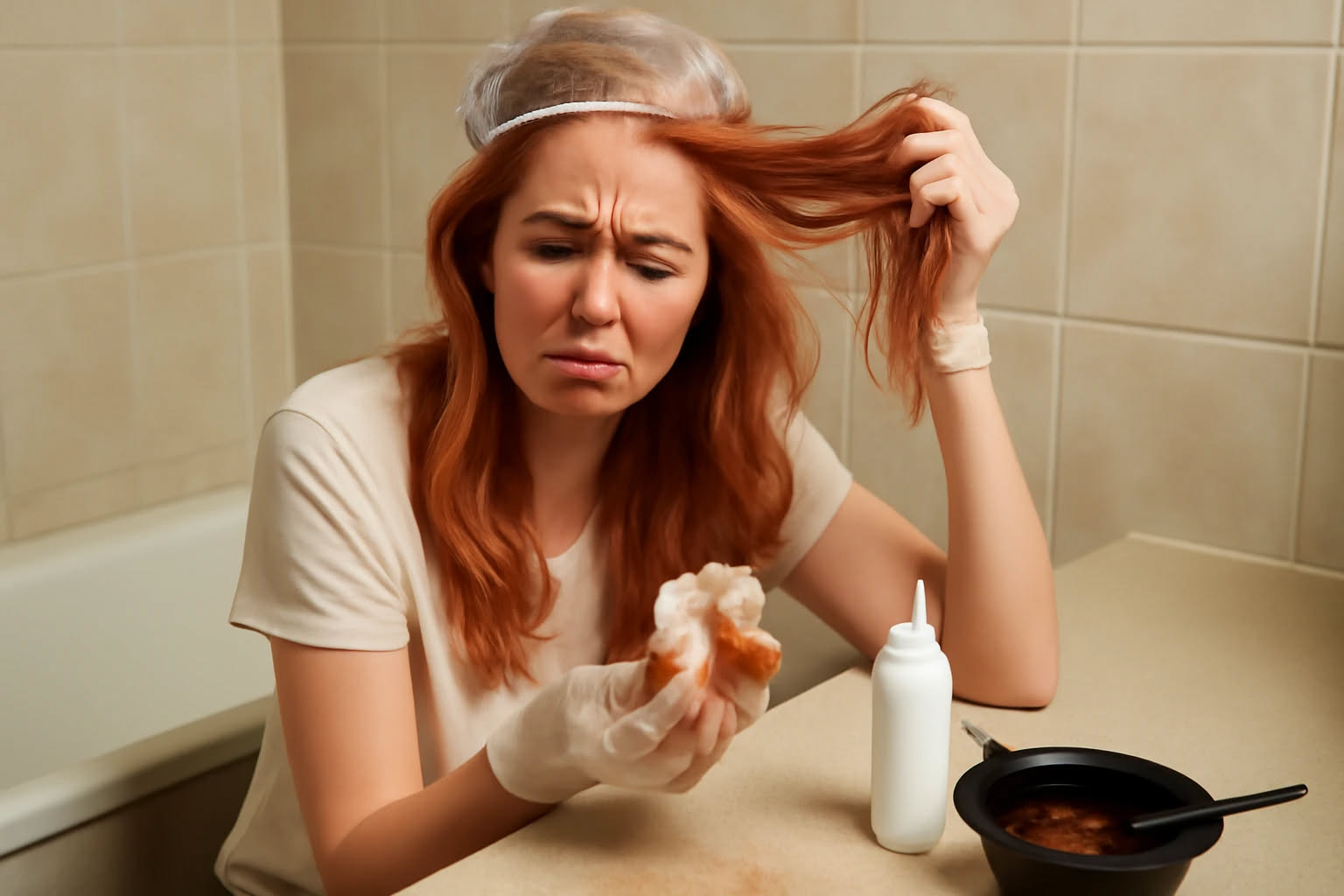 Capelli decolorati che virano all'arancione: perché succede e cosa si può fare