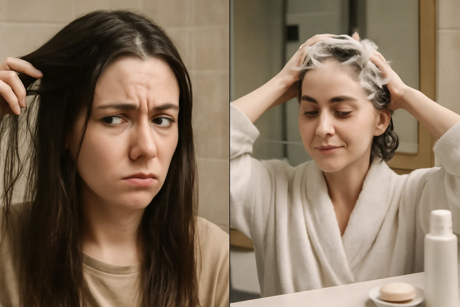 Lavare i capelli quando piove: perché il risultato cambia