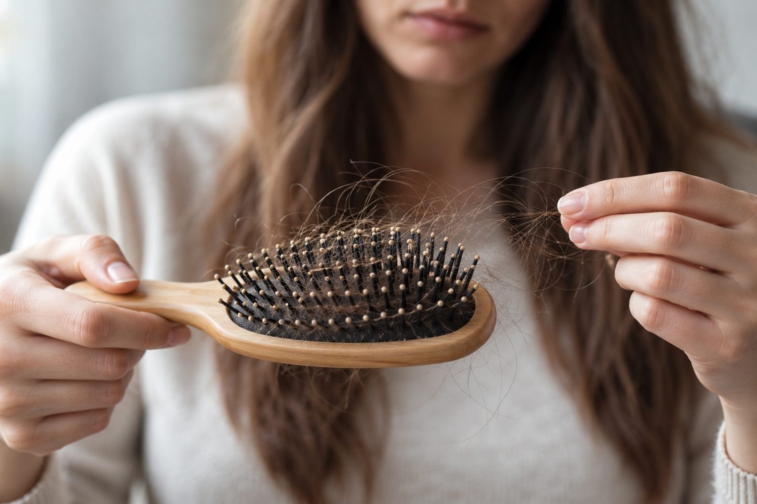 Caduta capelli in autunno: quando è il cambio di stagione e quando manca ferro