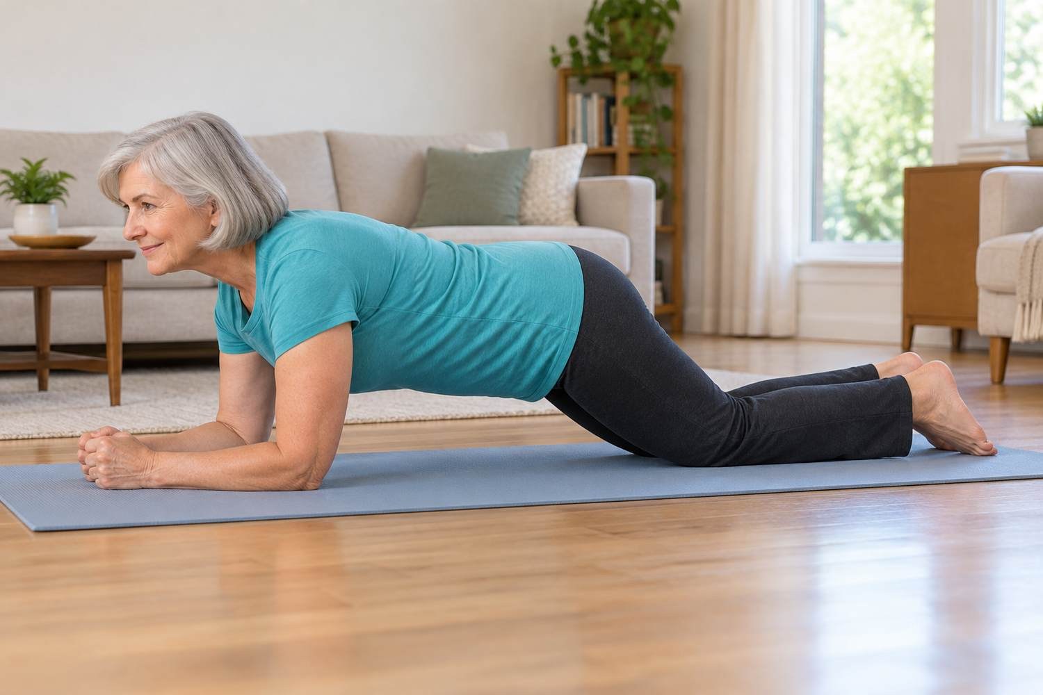 Gambe, addome e glutei dopo i 60 anni: i 5 esercizi a casa per allenare tutto il corpo