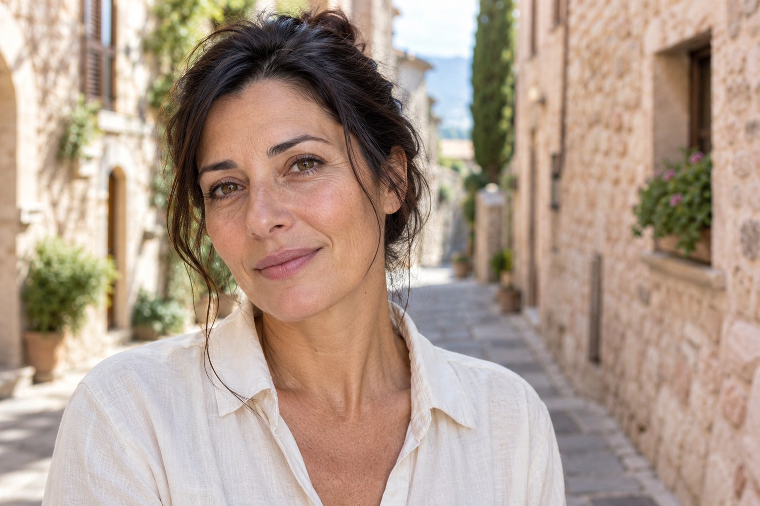 Il borgo medievale umbro dove la semplicità diventa eleganza: ecco le 5 scelte per valorizzare il viso senza troppo trucco
