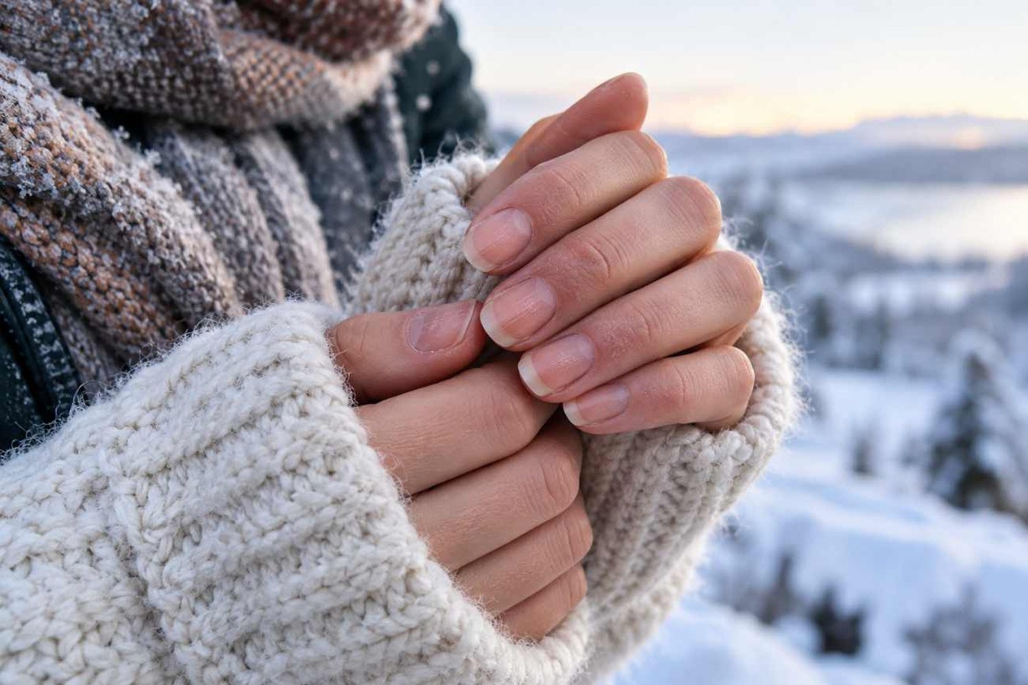 Unghie in inverno: perché diventano più fragili e come proteggerle dal freddo